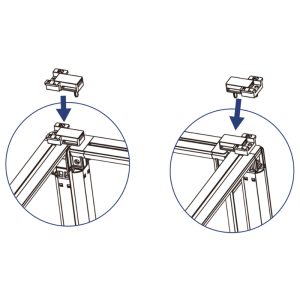 MEGA SEG™ 90° INNVENDIG KOBLING SETT