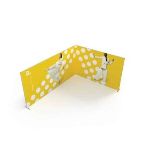 FOLDABLE L MESSESTAND – 4 STØRRELSER