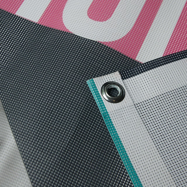 MESH BANNER 330G B1 | UV-PRINT | MIN. 5 KVM. - Bilde 2