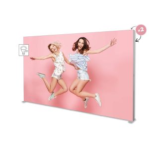LUMIX™ 400 x 250 CM | 2-SIDIG LYSBOKS